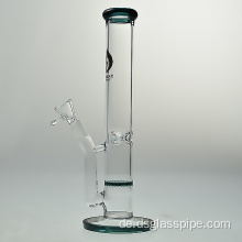 Großhandel Straight Glass Becher mit Wabenglas Bong Wasserpfeife Akzeptieren Sie OEM und ODM